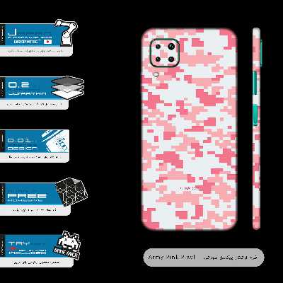 برچسب پوششی ماهوت مدل Army-Pink-pixel-FullSkin مناسب برای گوشی موبایل هوآوی NOVA 7i