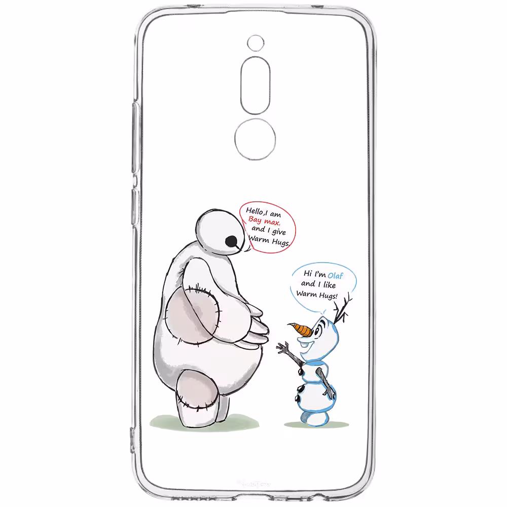 کاور طرح Olaf &amp; Baymax مناسب برای گوشی موبایل شیائومی Redmi 8