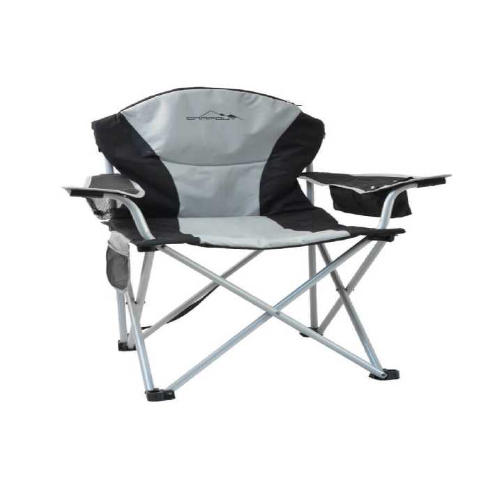 صندلی کمپ خاکستری کمپینگ اردوگاه تاشو هازار campout