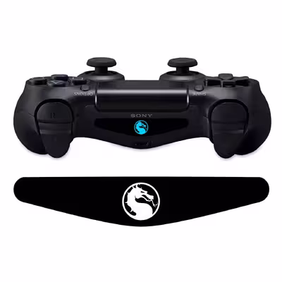 برچسب لایت بار دسته پلی استیشن 4 ونسونی طرح Mortal Kombat