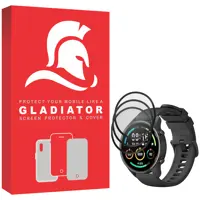 محافظ صفحه نمایش گلادیاتور مدل GWP1000 مناسب برای ساعت هوشمند شیائومی Mi Watch Color Sport بسته سه عددی