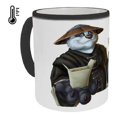 ماگ حرارتی مدل پاندا کونگ فو کار کد 63