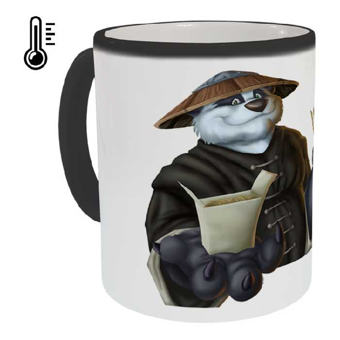 ماگ حرارتی مدل پاندا کونگ فو کار کد 63