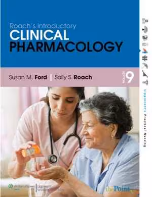 [PDF] دانلود کتاب Roach's Introductory Clinical Pharmacology, 9th ed, 2009