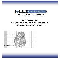 خرید و دانلود نسخه کامل کتاب SQL Injection, Are Your Web Applications Vulnerable