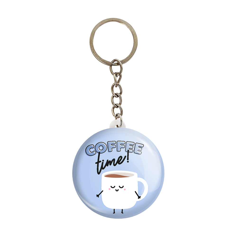 جاکلیدی خندالو مدل قهوه Coffee کد 22007