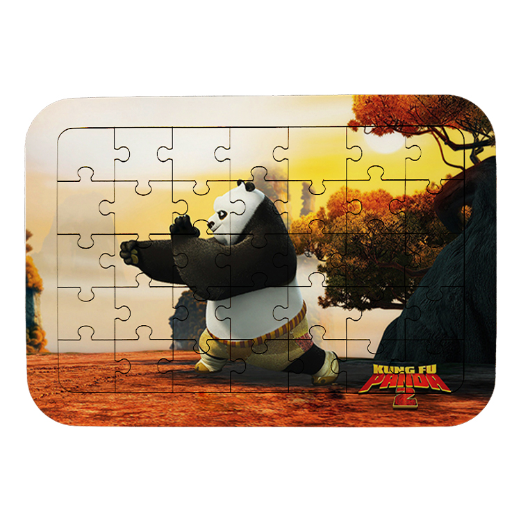 پازل 35 تکه مدل پاندا مونگ فو کار کد 18