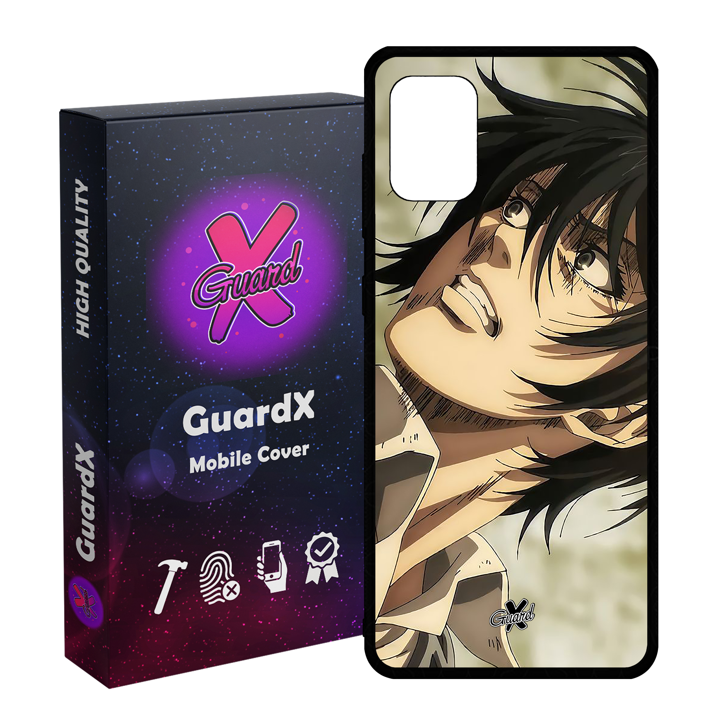 کاور گارد ایکس طرح میکاسا انیمه مدل Glass10546 مناسب برای گوشی موبایل سامسونگ Galaxy A31