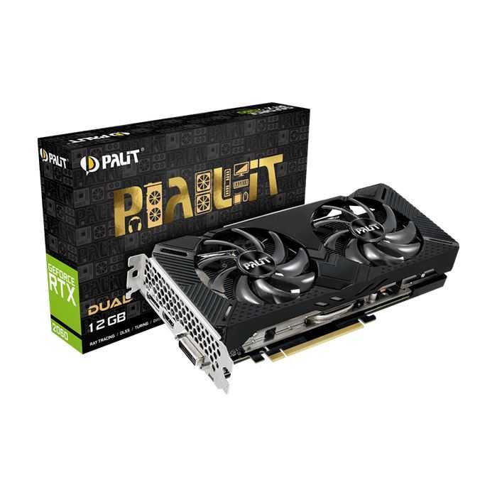 کارت گرافیک پالیت DUAL GeForce RTX2060 12GB