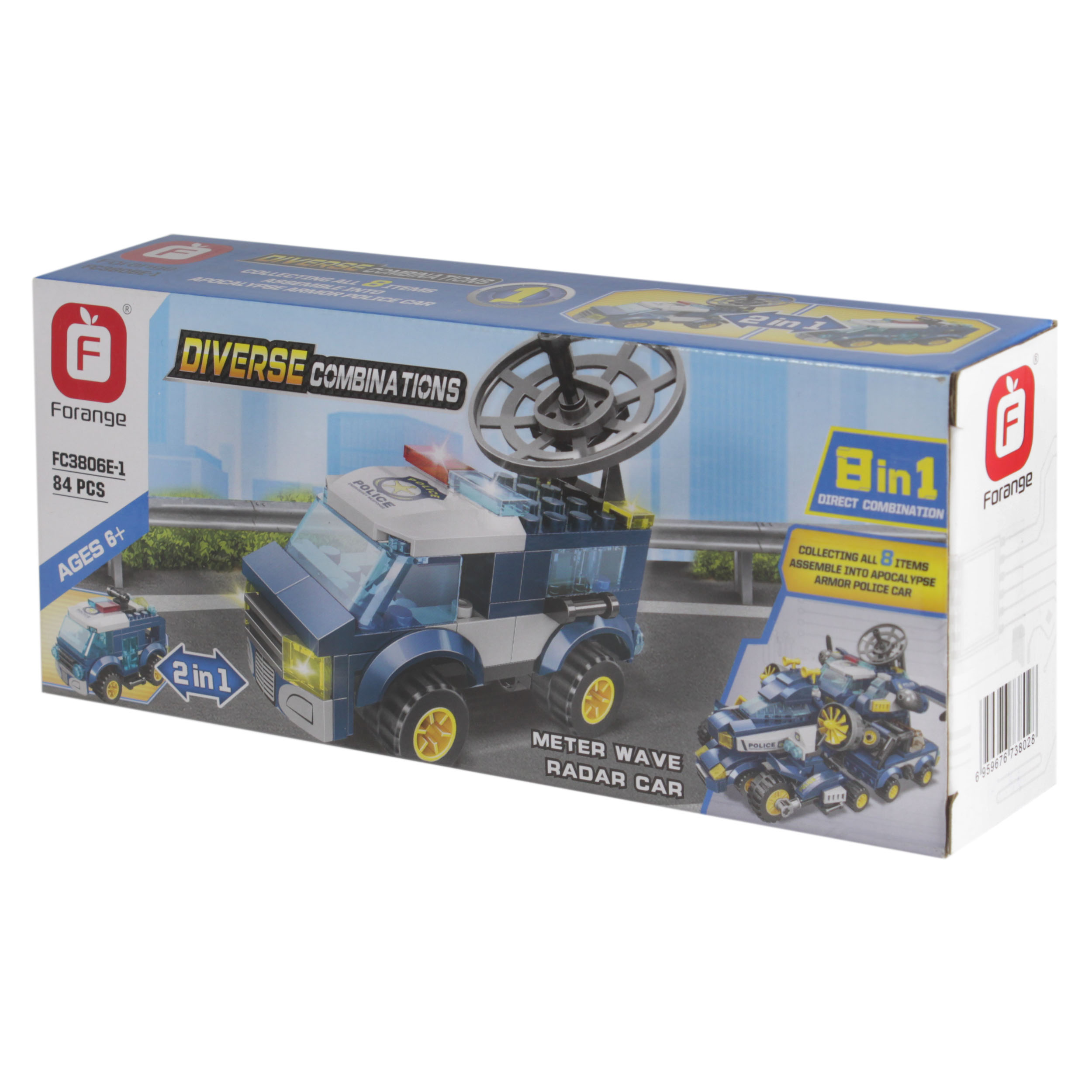 ساختنی مدل ماشین رادار پلیس کد 0029