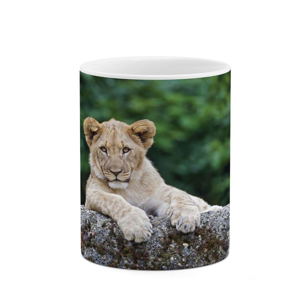 ماگ طرح شیر مدل mgp10118