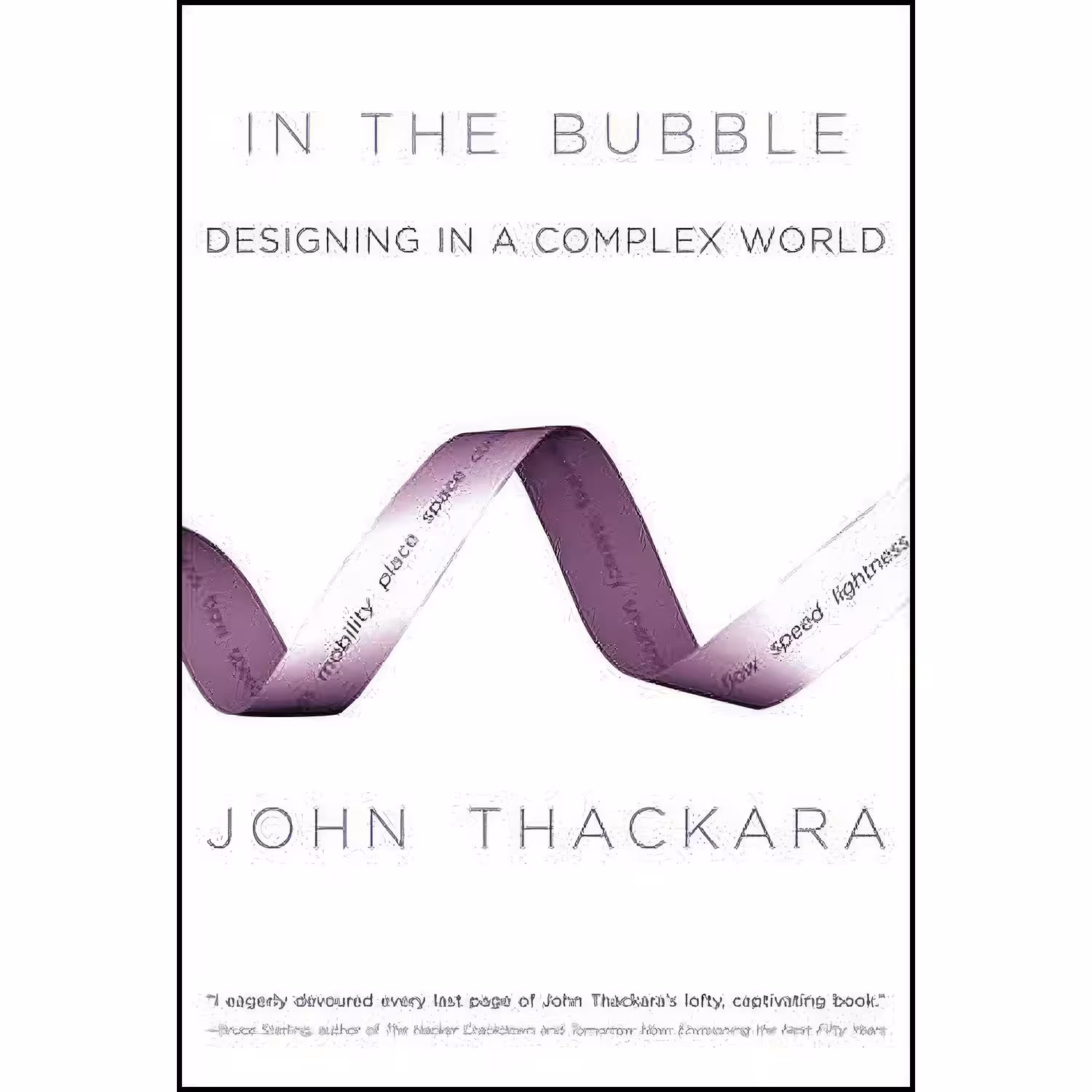 کتاب زبان اصلی In the Bubble اثر John Thackara