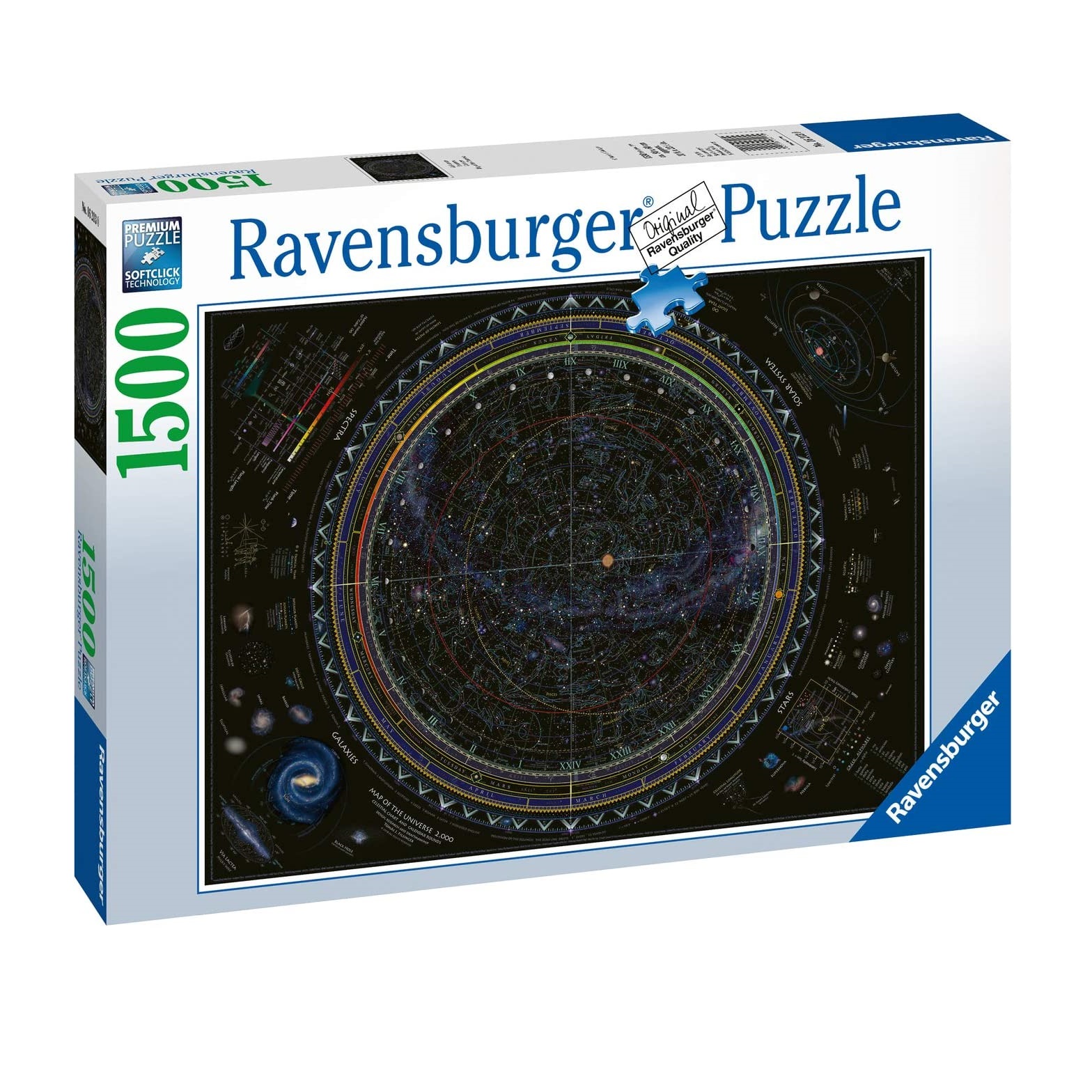 پازل 1500 تکه راونزبرگر مدل Universe کد 16213