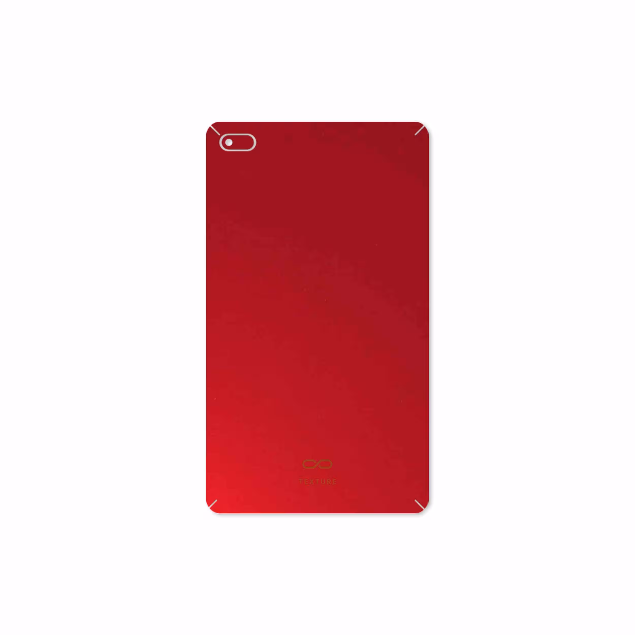 برچسب پوششی ماهوت مدل Matte-Warm-Red مناسب برای تبلت لنوو E7