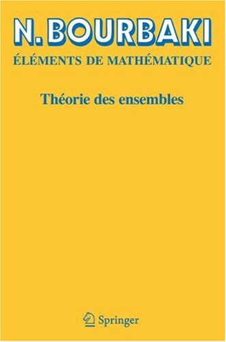 خرید و دانلود نسخه کامل کتاب Théorie des ensembles
