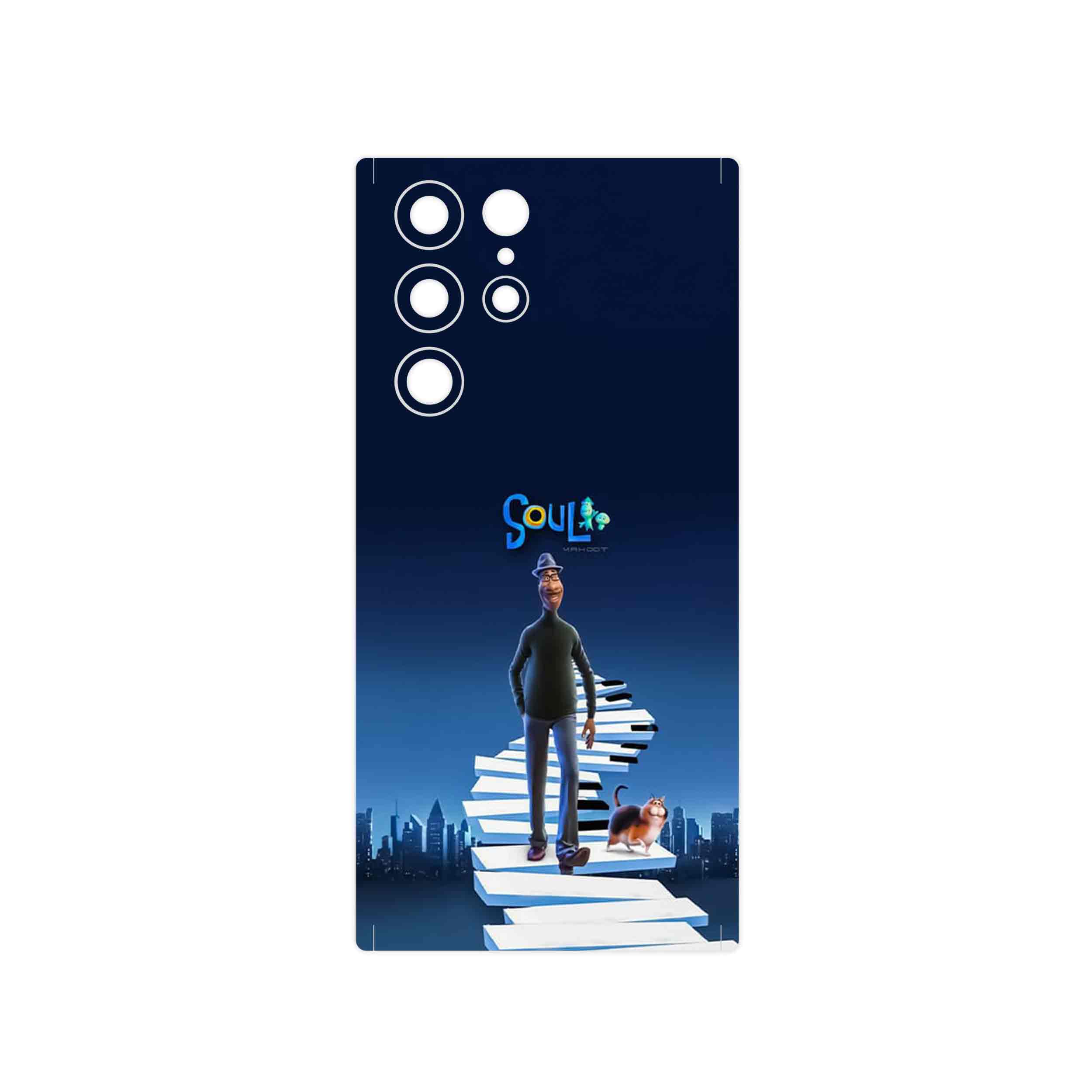 برچسب پوششی ماهوت مدل soul مناسب برای گوشی موبایل سامسونگ Galaxy S22 Ultra 5G