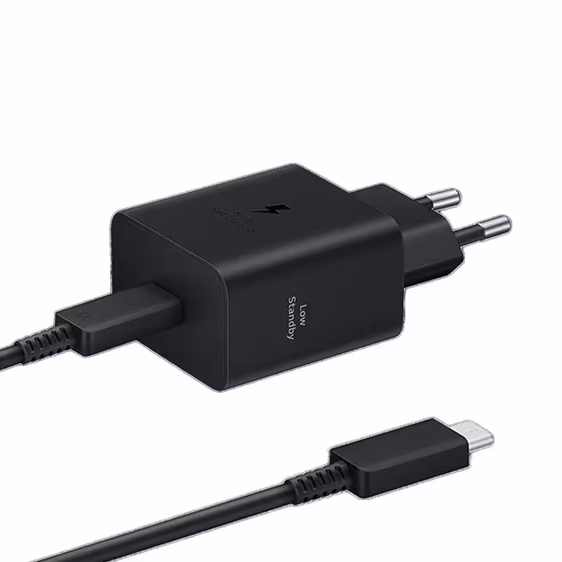 شارژر دیواری 45 وات سامسونگ مدل EP-T4511 Low Standby به همراه کابل 1.8 متری - دو پین | کالا مکس
