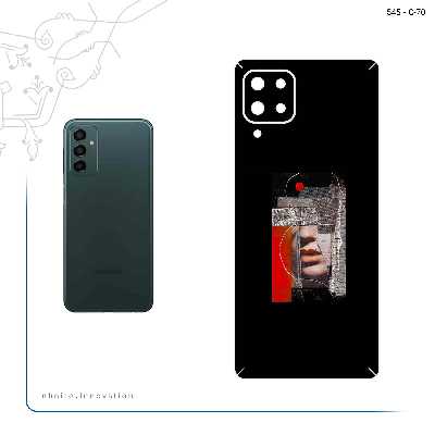 برچسب پوششی ماهوت مدل Collage of Mouth مناسب برای گوشی موبایل سامسونگ Galaxy M62