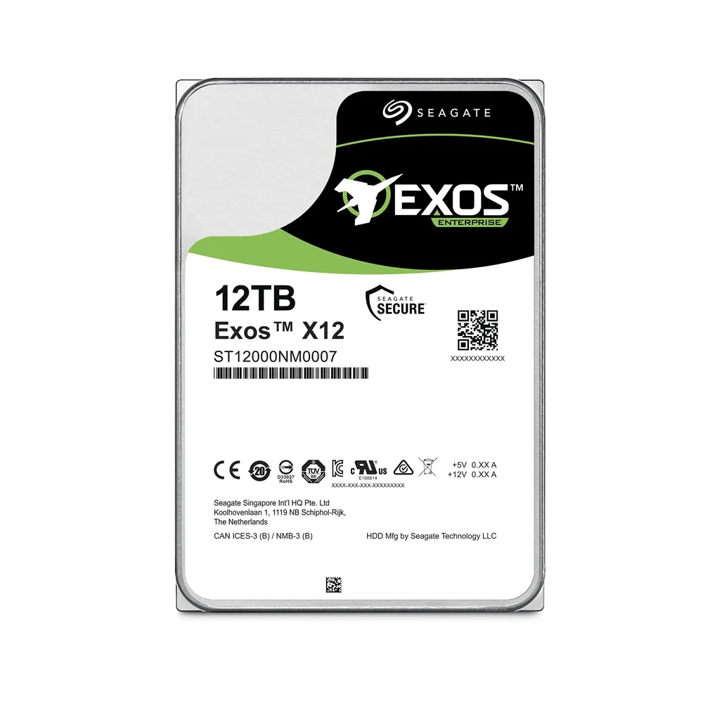 هارد دیسک سرور سیگیت مدل Exos X14 ST12000NM001G ظرفیت 12 ترابایت