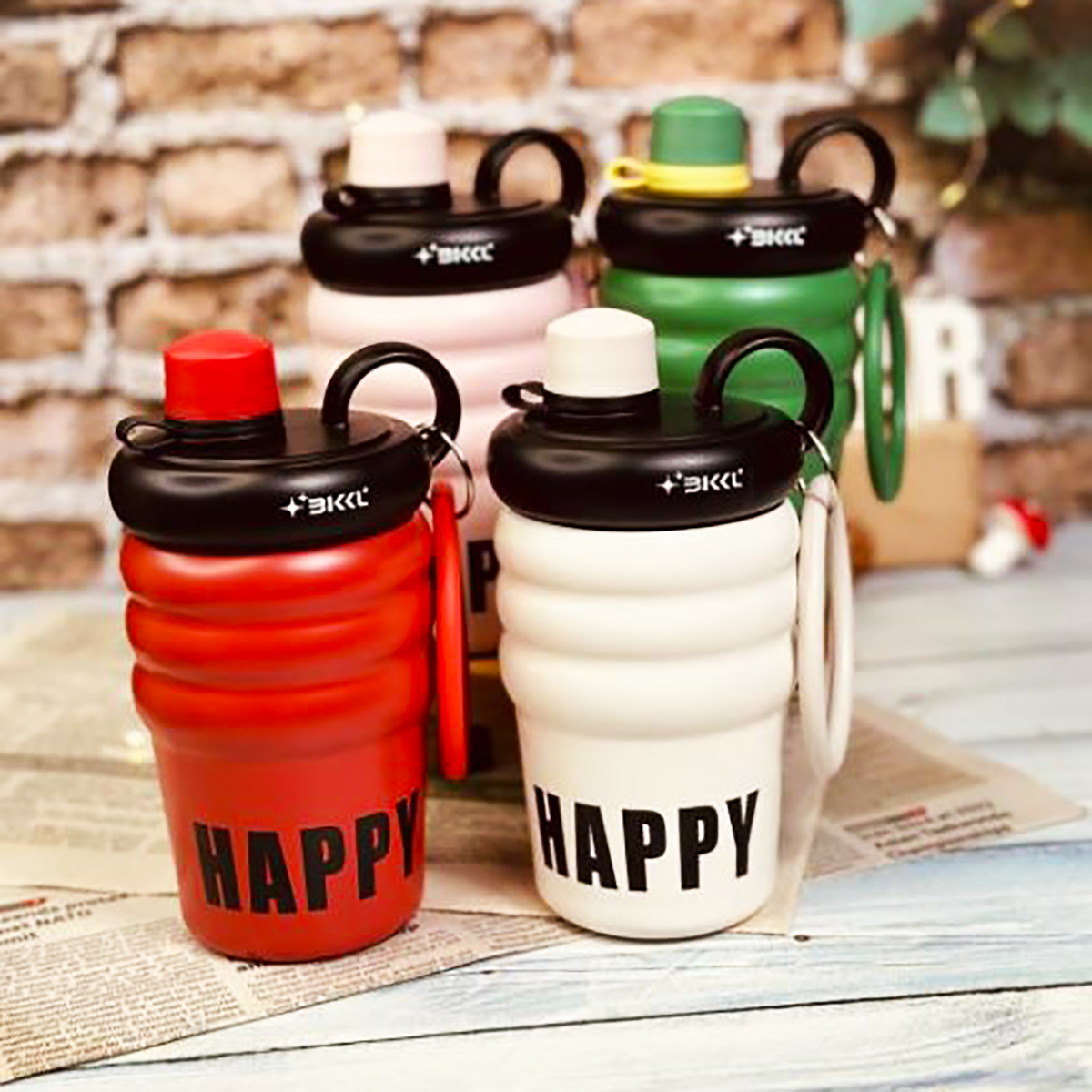 تراول ماگ طرح HAPPY تک و عمده