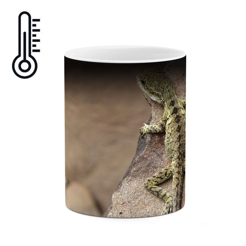 ماگ حرارتی طرح مارمولک مدل mgh04609