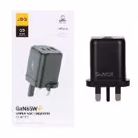 شارژر دیواری 65 وات جی بی کیو مدل WC-610B
