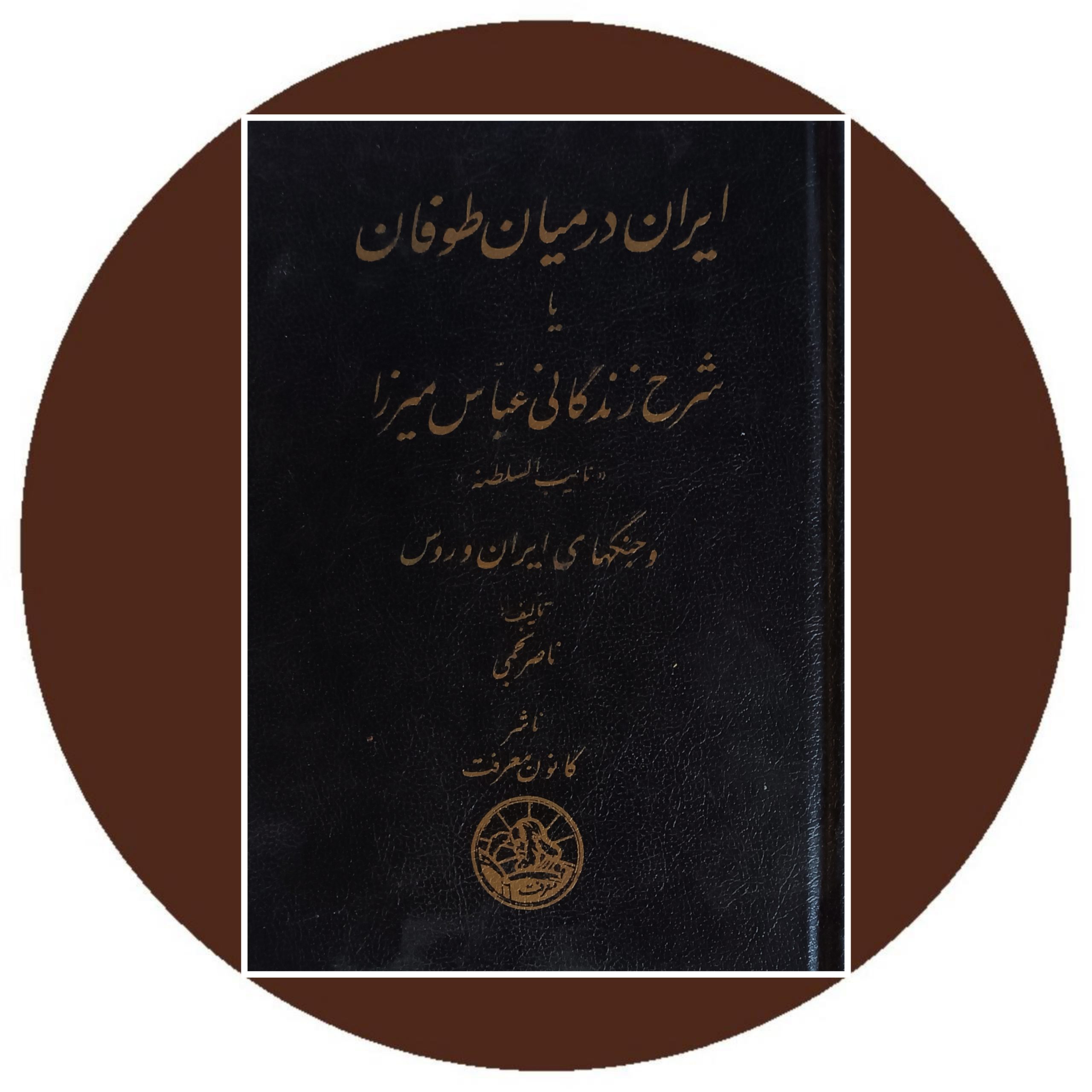 کتاب ایران در میان طوفان - خرید با تخفیف چهل درصد از کتاب دایره قهوه ای