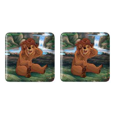 پیکسل خندالو مدل انیمیشن خرس برادر کد 13714 به همراه مگنت