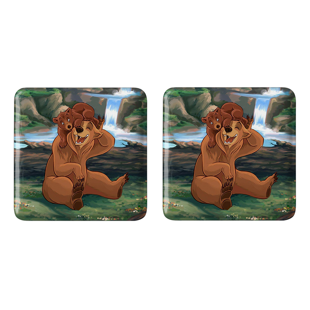 پیکسل خندالو مدل انیمیشن خرس برادر کد 13714 به همراه مگنت