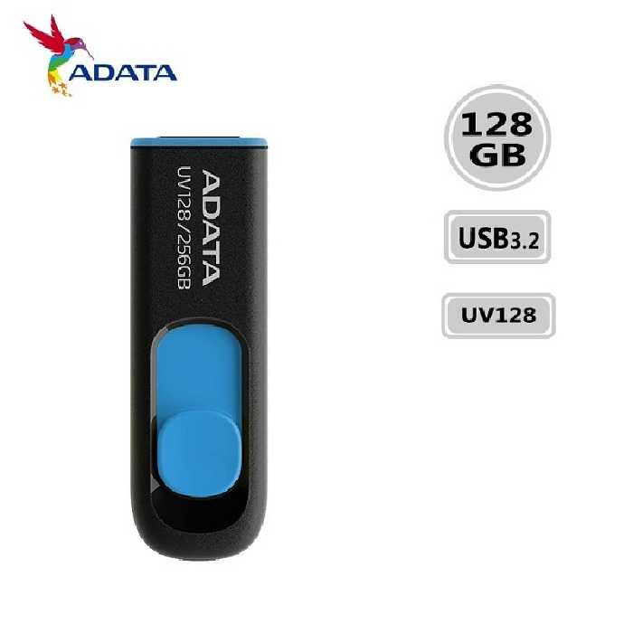 فلش مموری 128 گیگ ای دیتا ADATA UV128 Flash Memory USB3.2 128GB