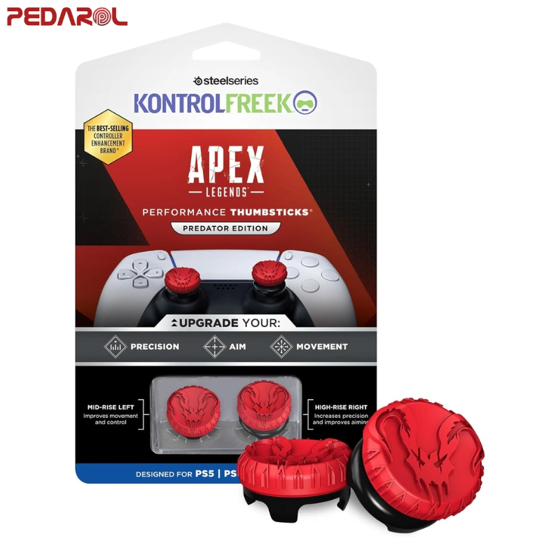 روکش آنالوگ دسته PS4 و PS5 مدل Kontrolfreek Apex Legends: Predator Edition