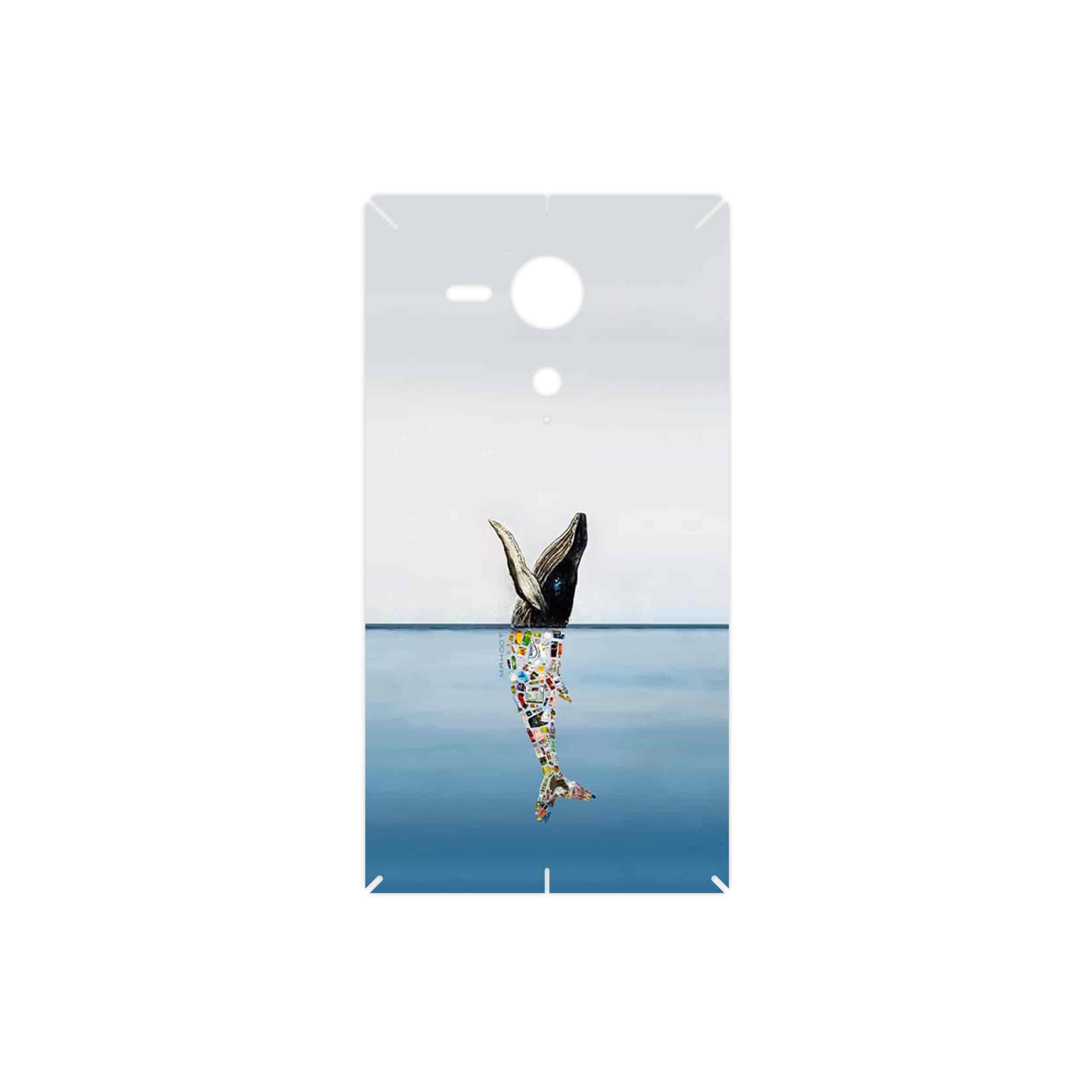 برچسب پوششی ماهوت مدل Collage of Sea Trash مناسب برای گوشی موبایل سونی Xperia SP