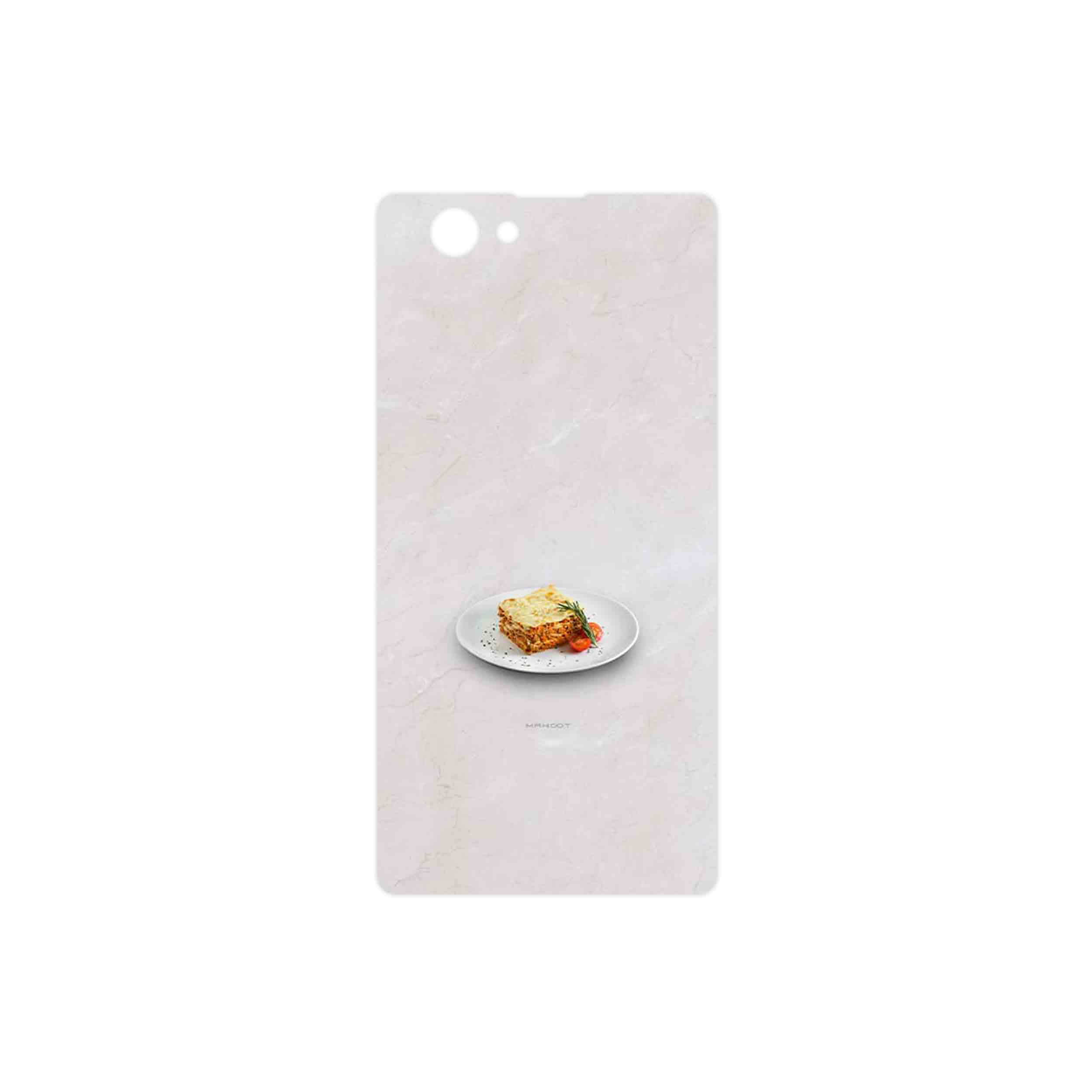 برچسب پوششی ماهوت مدل Lasagne مناسب برای گوشی موبایل سونی Xperia Z1 Compact