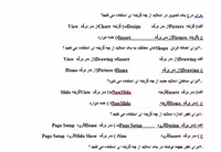 سوالات آزمون پاورپوینت