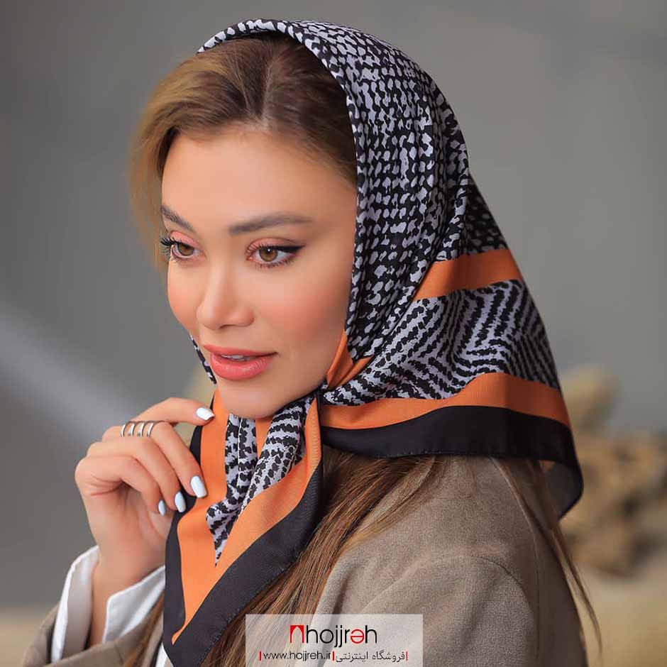 اطلاعات ، قیمت و خرید مینی اسکارف قواره 60 کد D151