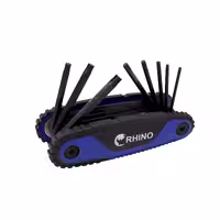 آچار آلن ستاره ای رینو مدل مشتی کد YP-T9-T40 مجموعه 8 عددی