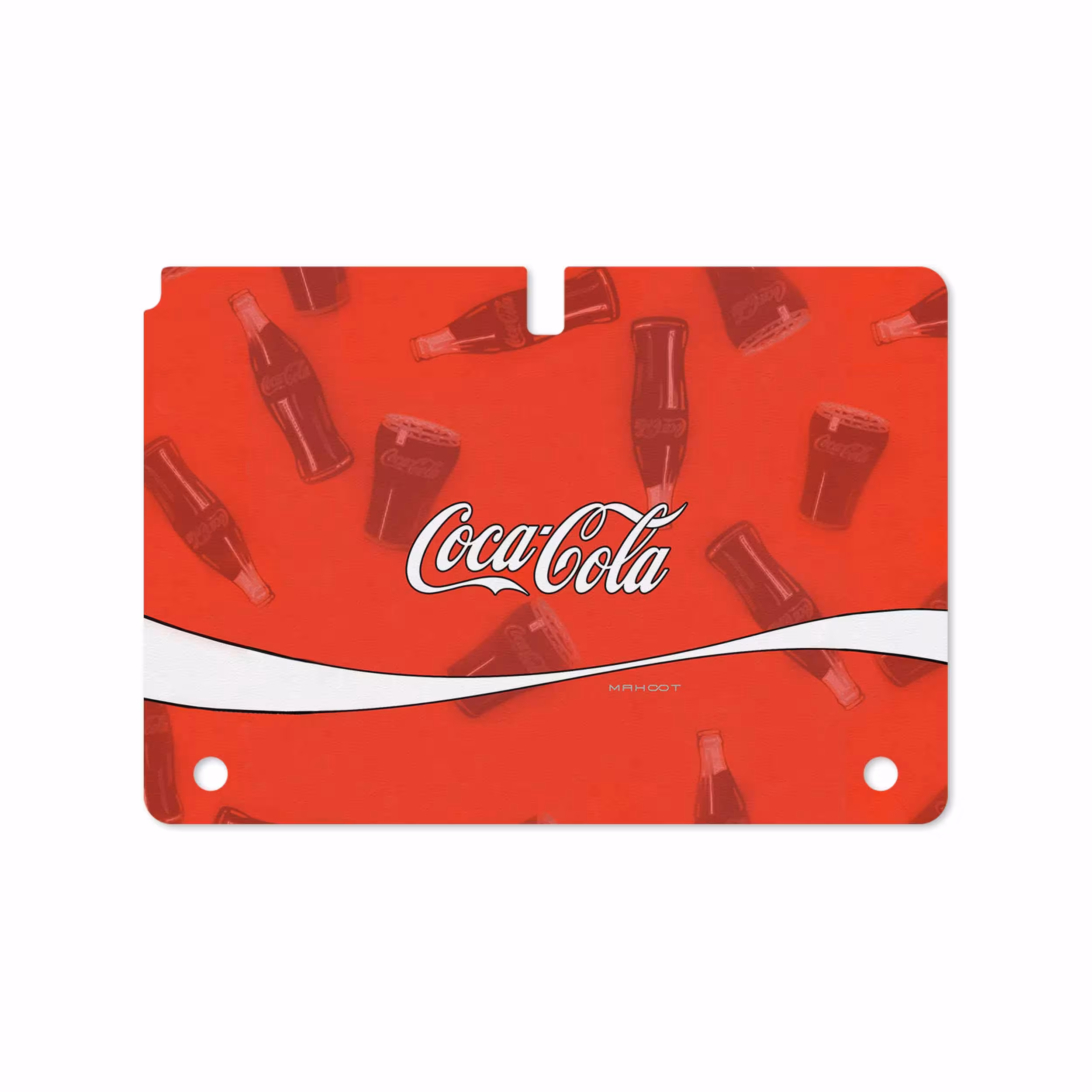برچسب پوششی ماهوت مدل Coca-Cola-Logo مناسب برای تبلت سامسونگ Galaxy Note 10.1 2012 N8010