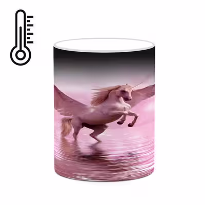 ماگ حرارتی کاکتی طرح اسب مدل mgh24192