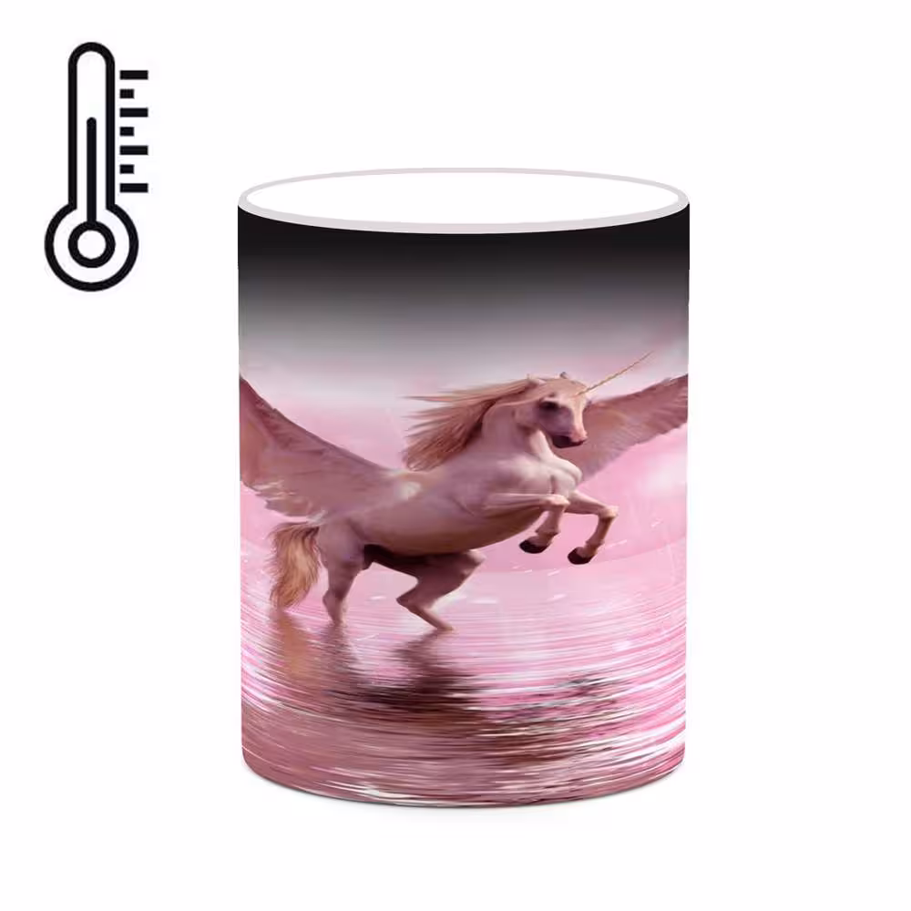 ماگ حرارتی کاکتی طرح اسب مدل mgh24192