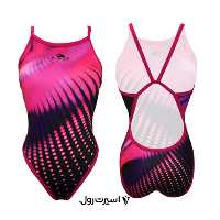 مايو شنا زنانه توربو مدل TURBO SWIMSUIT WOMEN PINK LIGHTS (REVOLUTION)