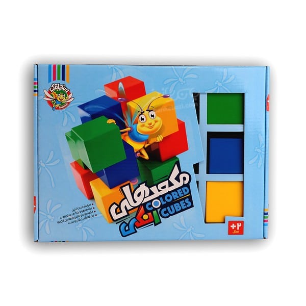 بازی مکعب های رنگی (سنجاقک) - کتاب‌فروشی کوچه کتاب