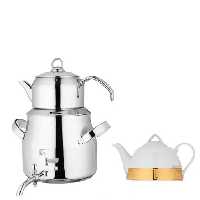 کتری و قوری کی اس تی مدل 4060TP (دو قوری)