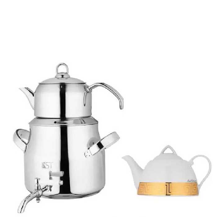 کتری و قوری کی اس تی مدل 4060TP (دو قوری)