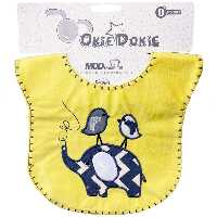 پیش بند مخمل طرح فیل و گنجشک OkieDokie