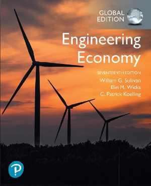 [PDF] دانلود کتاب Engineering Economy, Global Edition, 17th ed, 2019