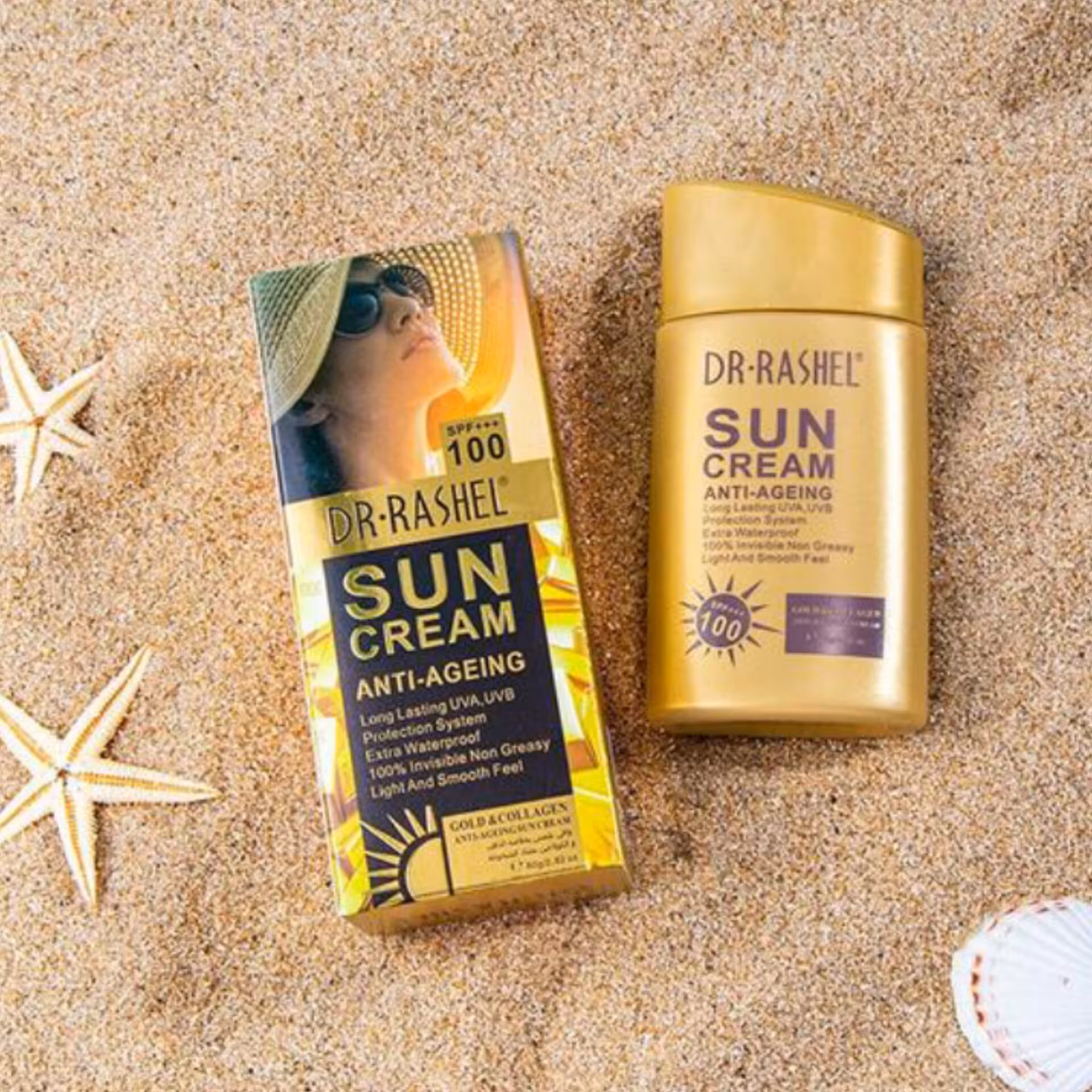 ضد آفتاب بدون رنگSPF 100 دکتر راشل