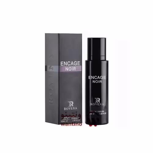 عطر ادکلن مردانه لالیک انکر نویر مشکی روونا 30 میل (Rovena Lalique Encre Noire)