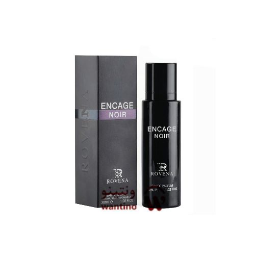 عطر ادکلن مردانه لالیک انکر نویر مشکی روونا 30 میل (Rovena Lalique Encre Noire)