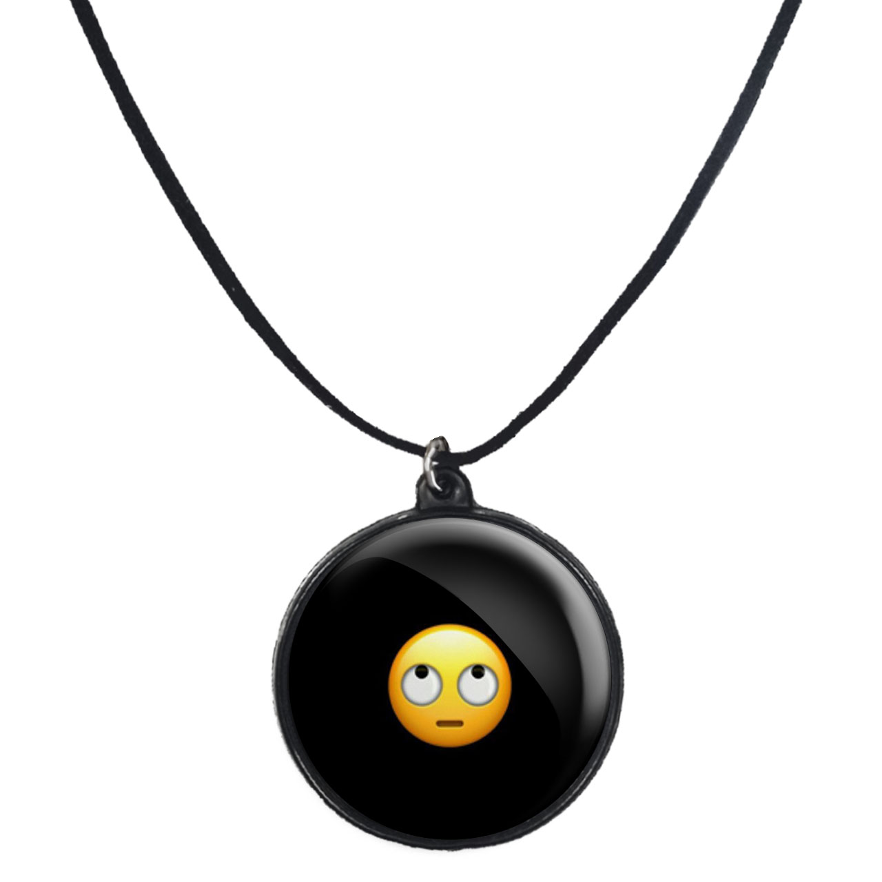 گردنبند پرمانه طرح ایموجی کد pmb.31565مدل دو طرفه