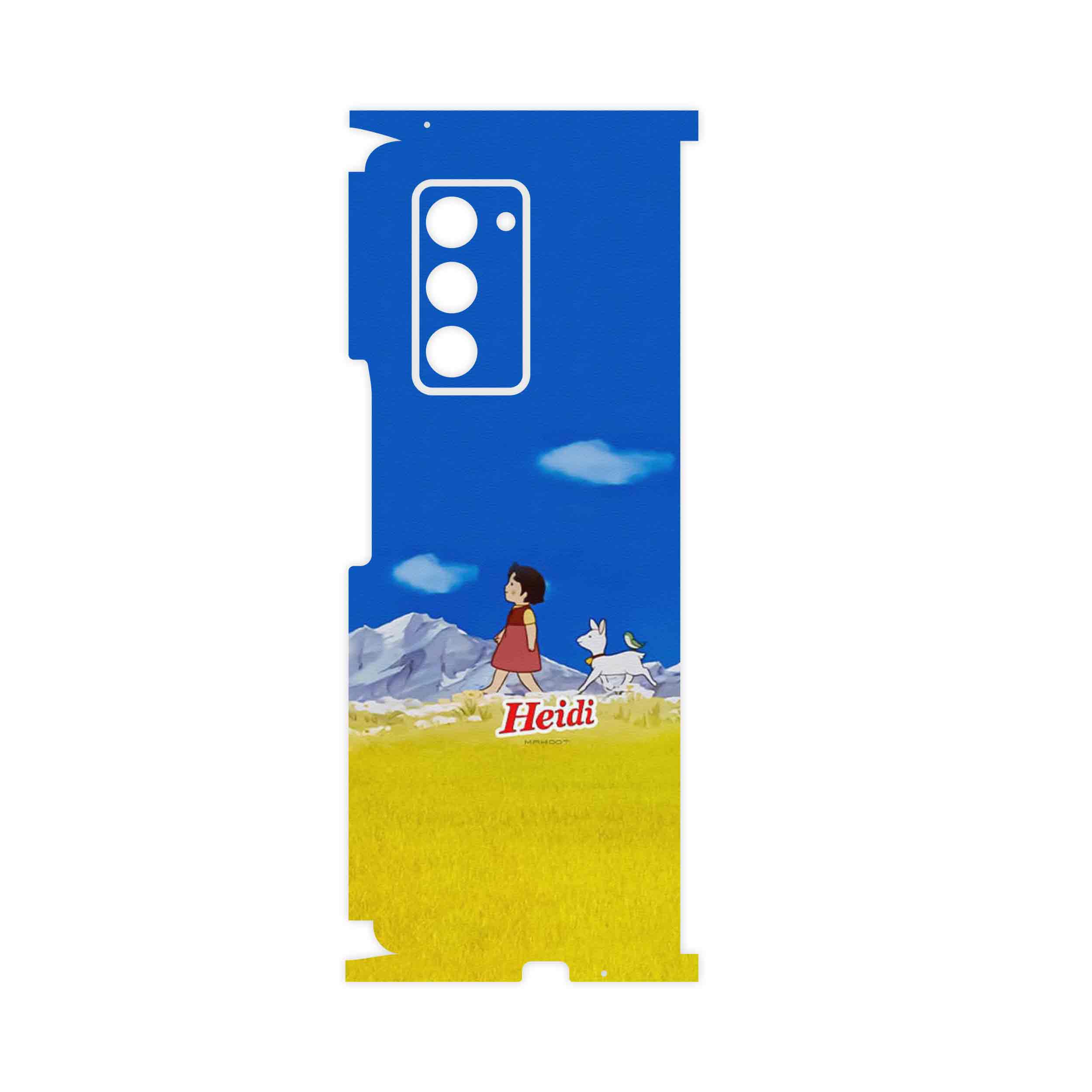 برچسب پوششی ماهوت مدل Heidi Girl of the Alps-FullSkin مناسب برای گوشی موبایل سامسونگ Galaxy Z FOLD 2